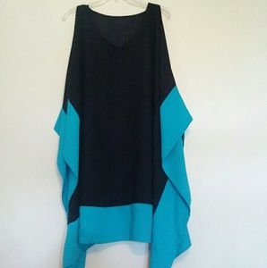 Pancho type tunic or dress
